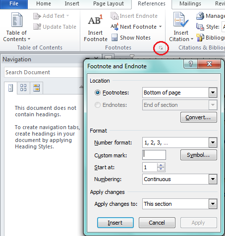 mo hop thoai footnote and endnote