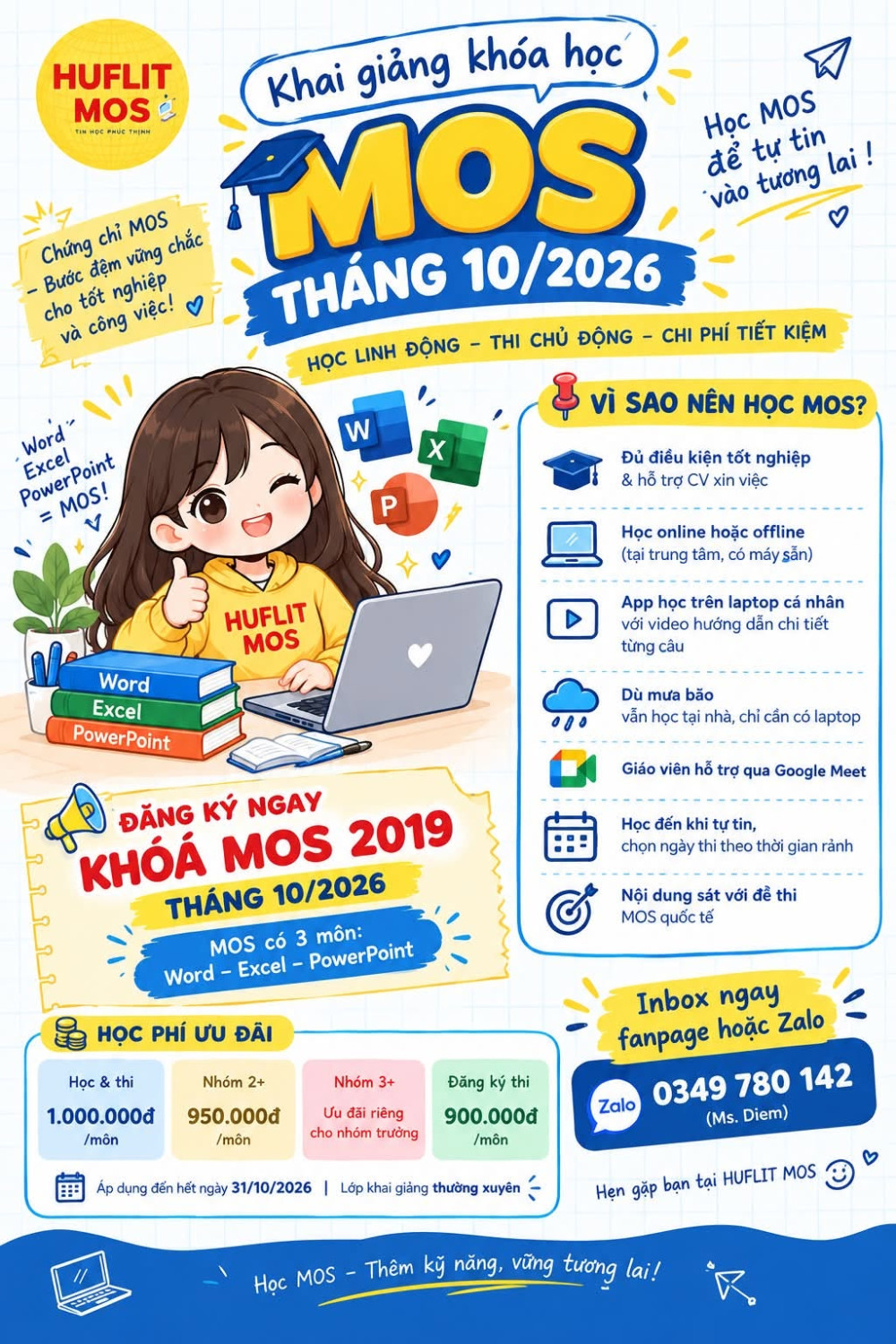 TUYỂN SINH THÁNG 10